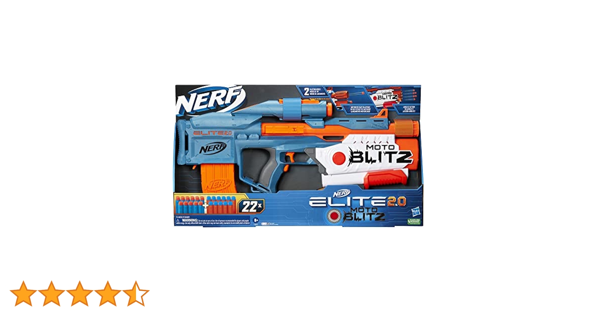 Amazon.co.jp: Nerf Elite 2.0 Motoblitz CS 10 ブラスターガン